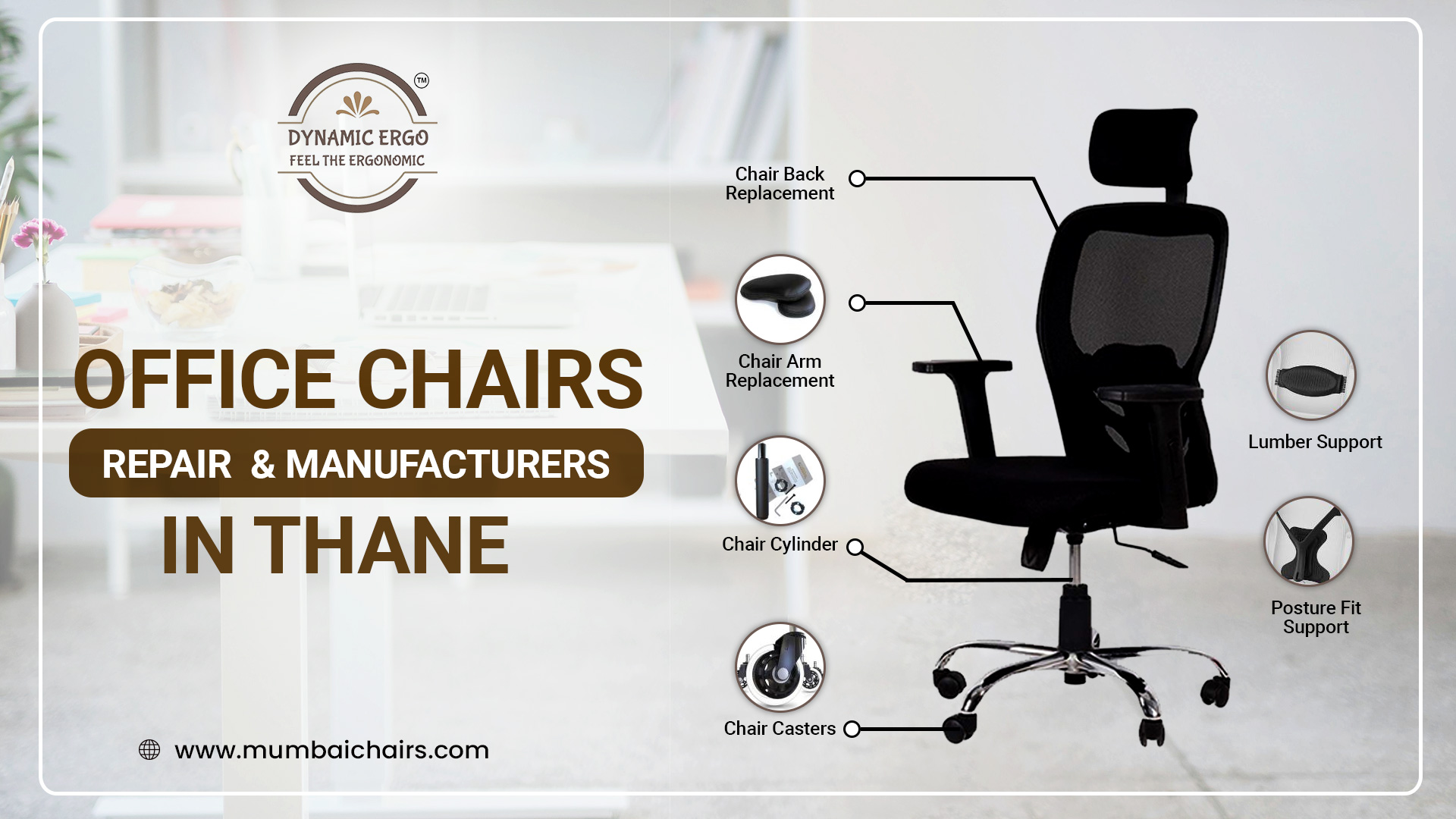 Office chairs in Thane